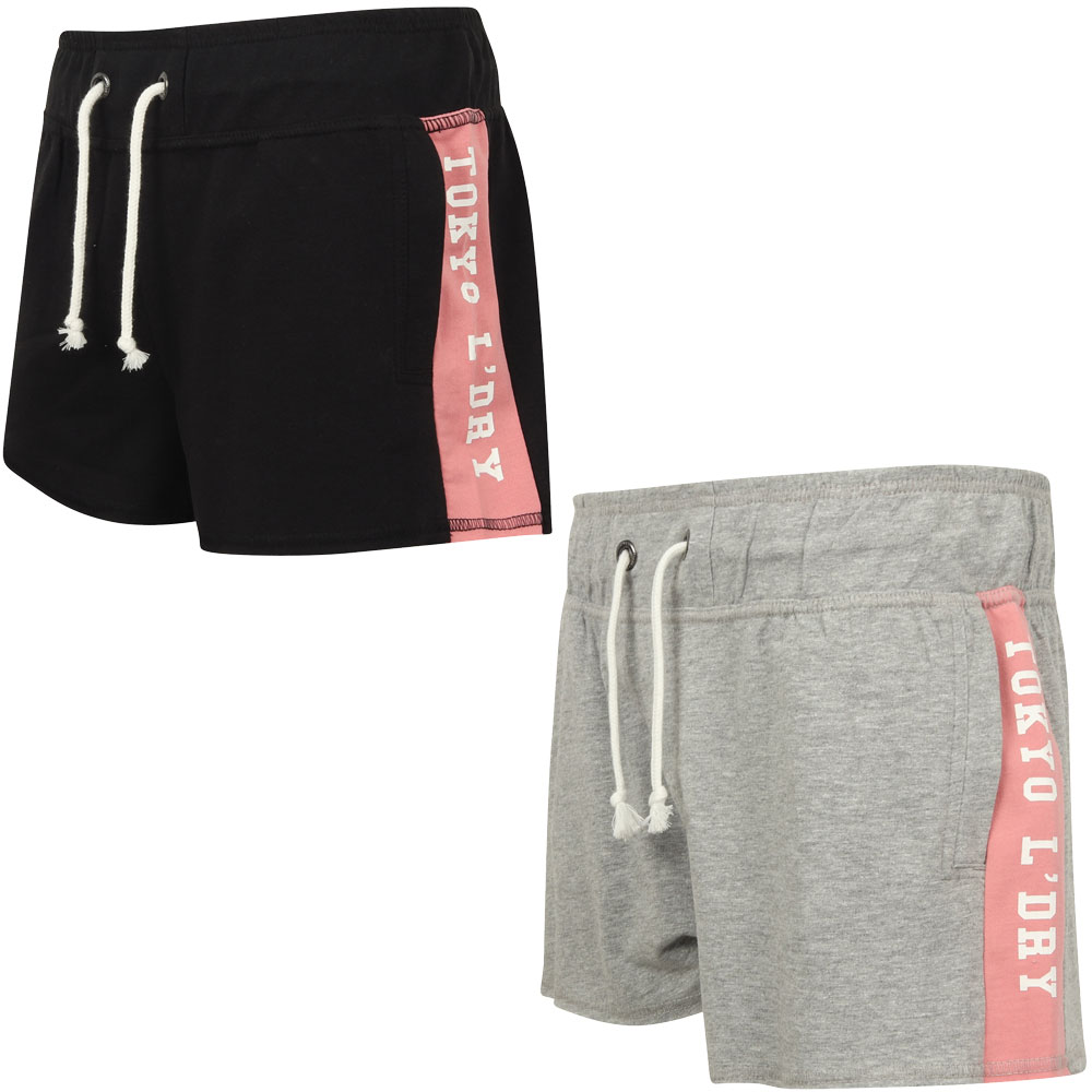 grey jogger shorts womens