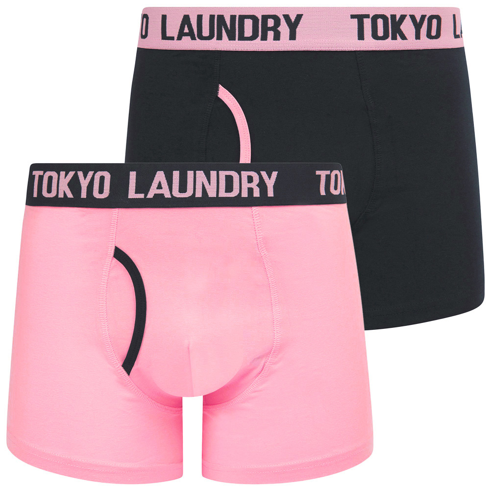 Tokyo Laundry Boxer Shorts Men's 2 Pack Stretch Cotton Boxers Underwear Elastic - Picture 12 of 16