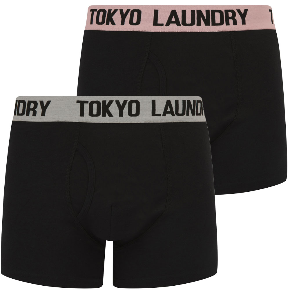 Tokyo Laundry Boxer Shorts Men's 2 Pack Stretch Cotton Boxers Underwear Elastic - Picture 7 of 16