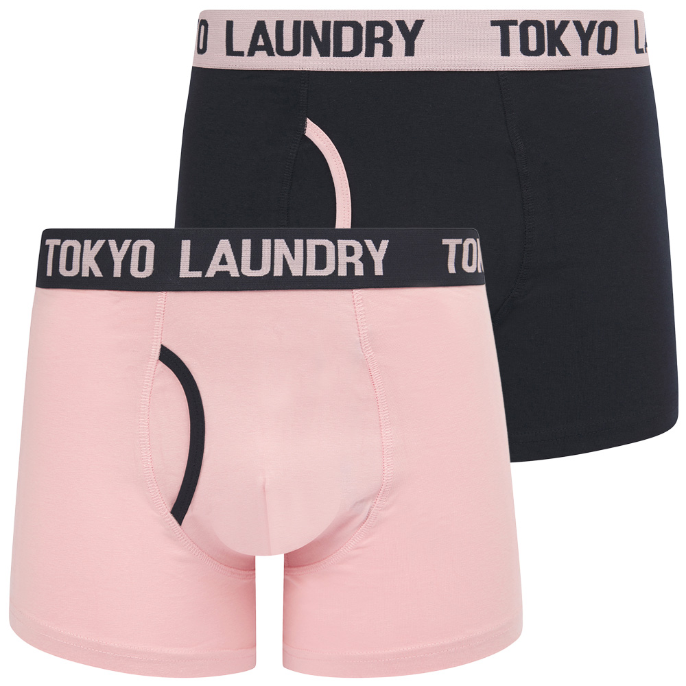 Tokyo Laundry Boxer Shorts Men's 2 Pack Stretch Cotton Boxers Underwear Elastic - Picture 12 of 16