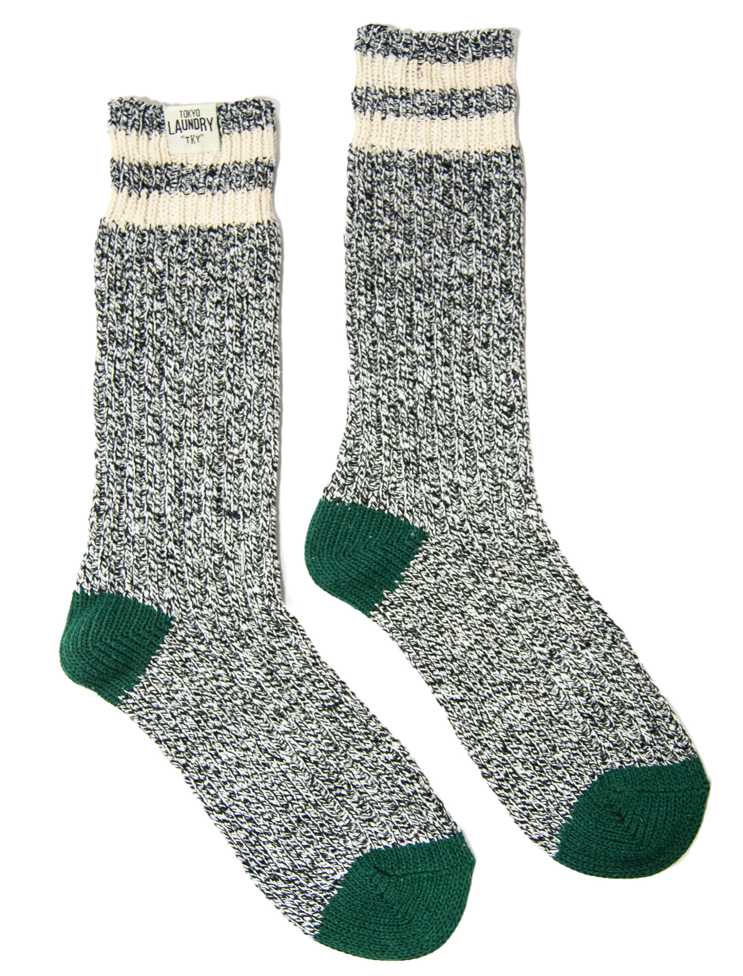 New Mens Tokyo Laundry Merrick Ribbed Striped Everyday Socks 2 Pack ...