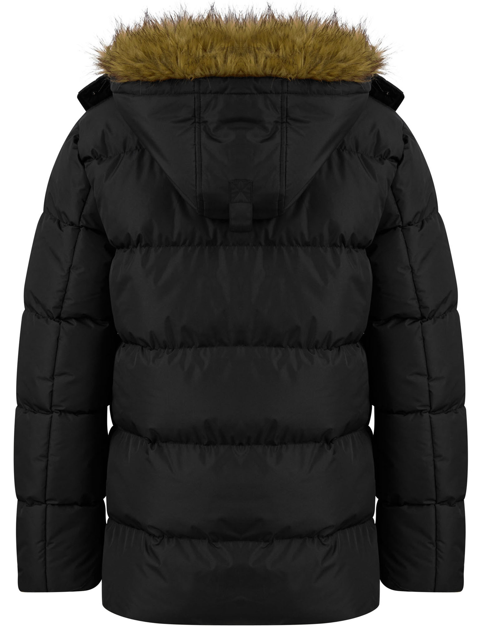 Tokyo Laundry Men s Quilted Jacket with Detachable Hood Warm Padded Puffer Coat