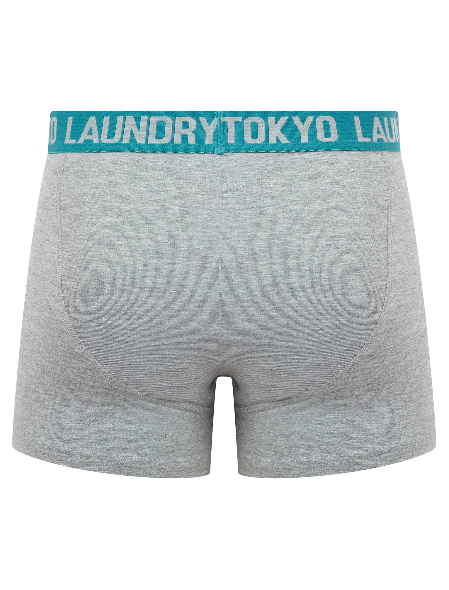 Tokyo Laundry Boxer Shorts Men's 2 Pack Stretch Cotton Underwear Boxers Grey - Picture 4 of 16