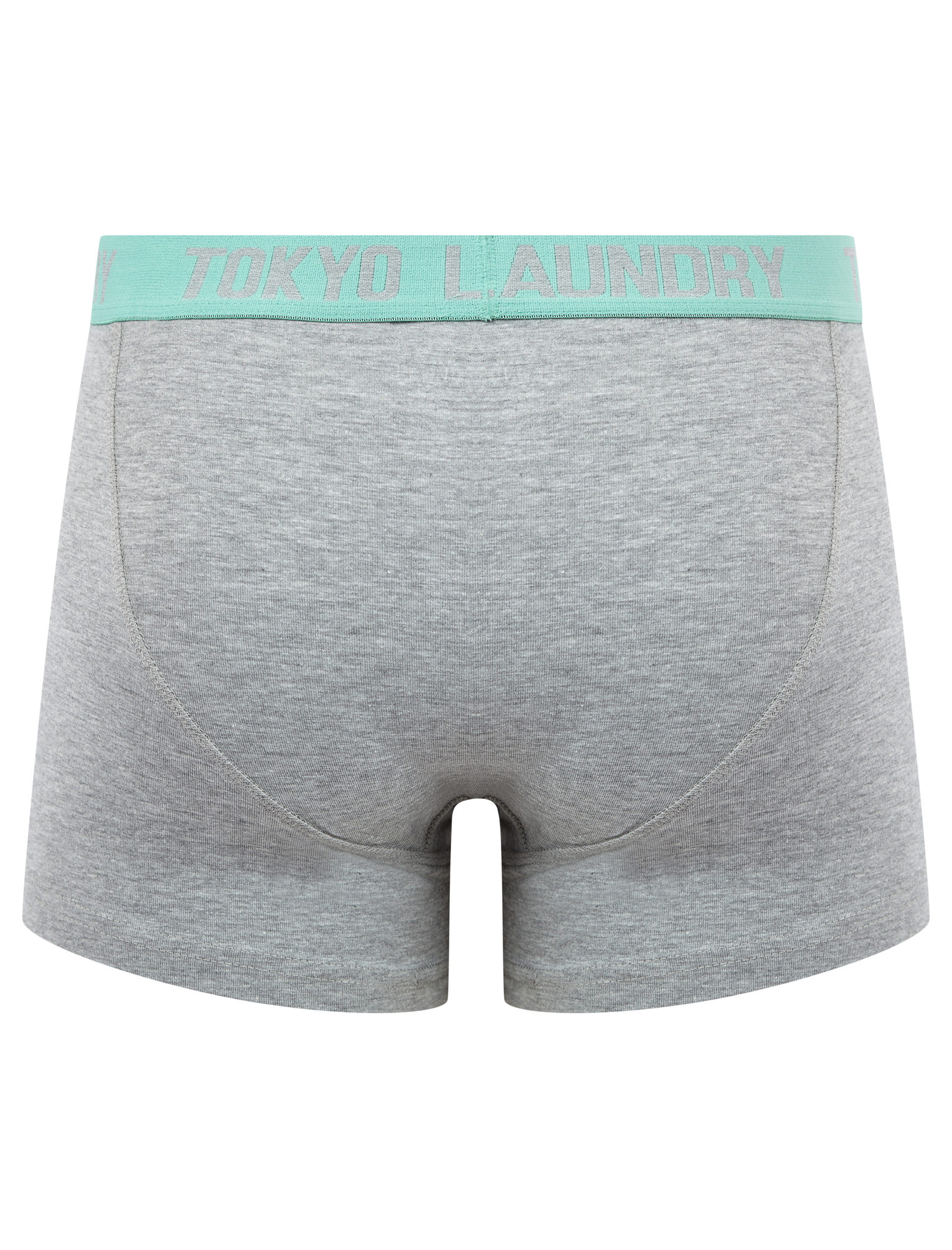 Tokyo Laundry Boxer Shorts Men's 2 Pack Stretch Cotton Underwear Boxers Grey - Picture 9 of 16