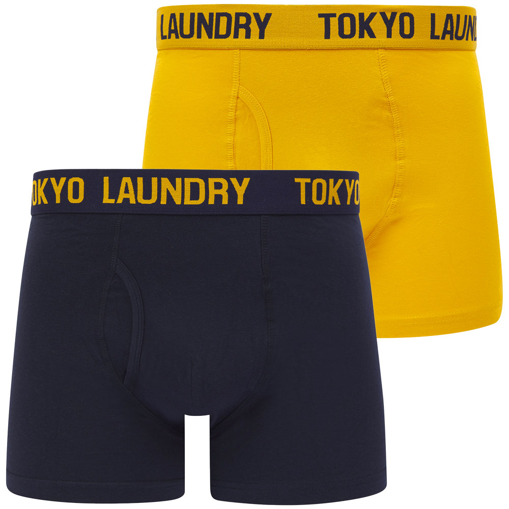 Tokyo Laundry Boxer Shorts Men's 2 Pack Stretch Cotton Underwear Boxers Elastic - Picture 17 of 31
