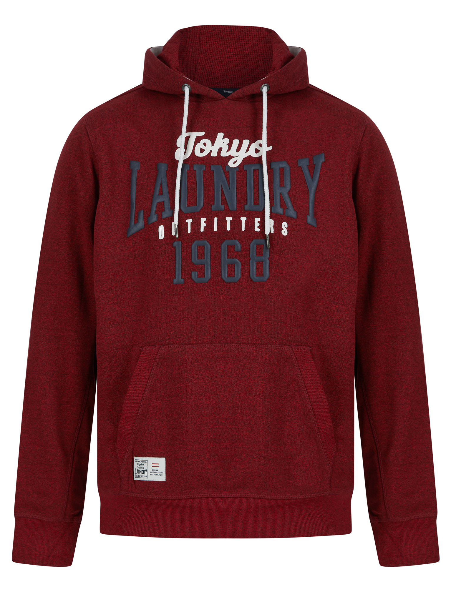 Tokyo Laundry Hoodie Mens Hooded Top Retro Hoody Pullover Sweater Top Sweatshirt - Picture 5 of 10