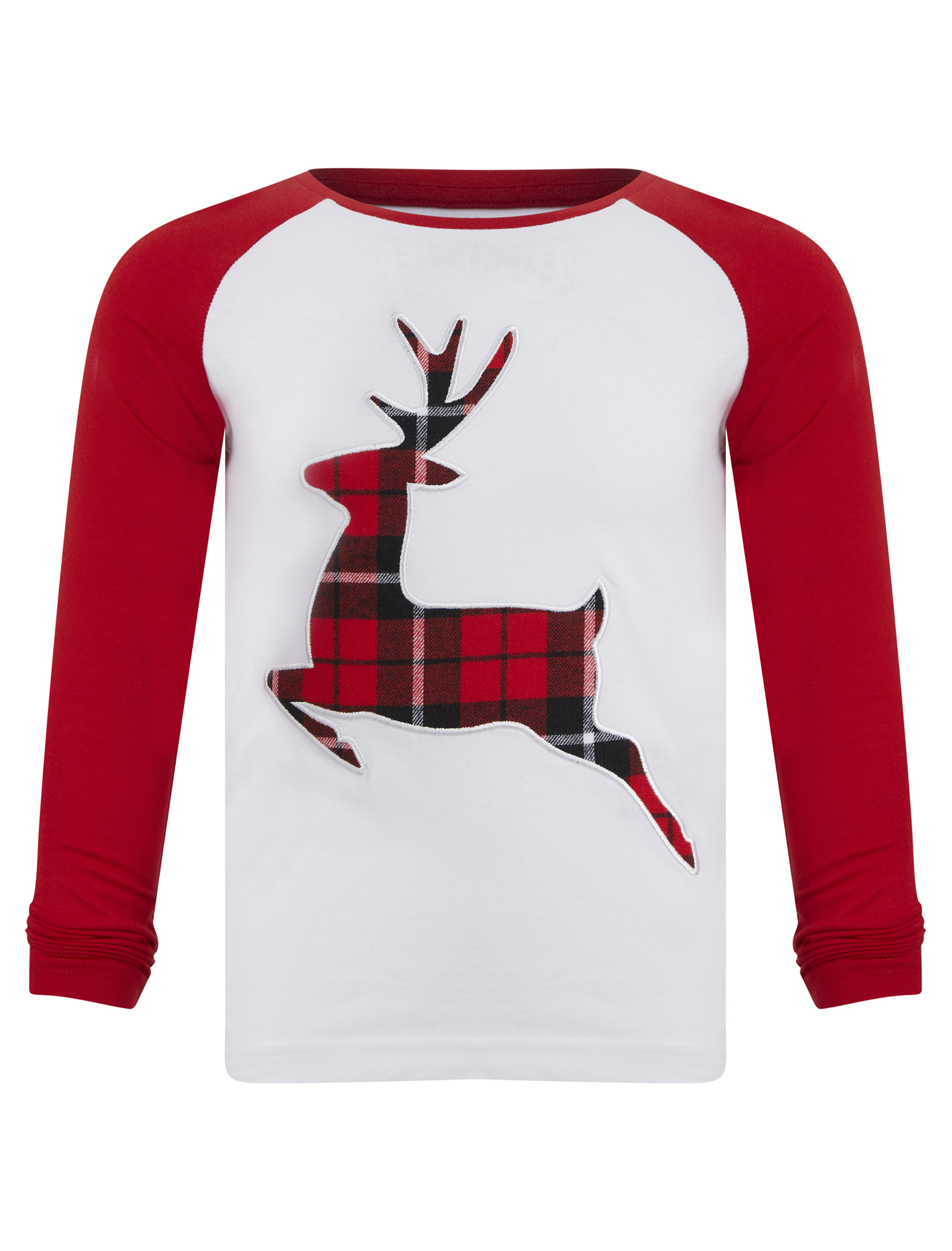 Girl's Christmas Pyjamas Xmas Rudolph Reindeer Cotton Sleepwear Set Top Bottoms - Picture 29 of 33