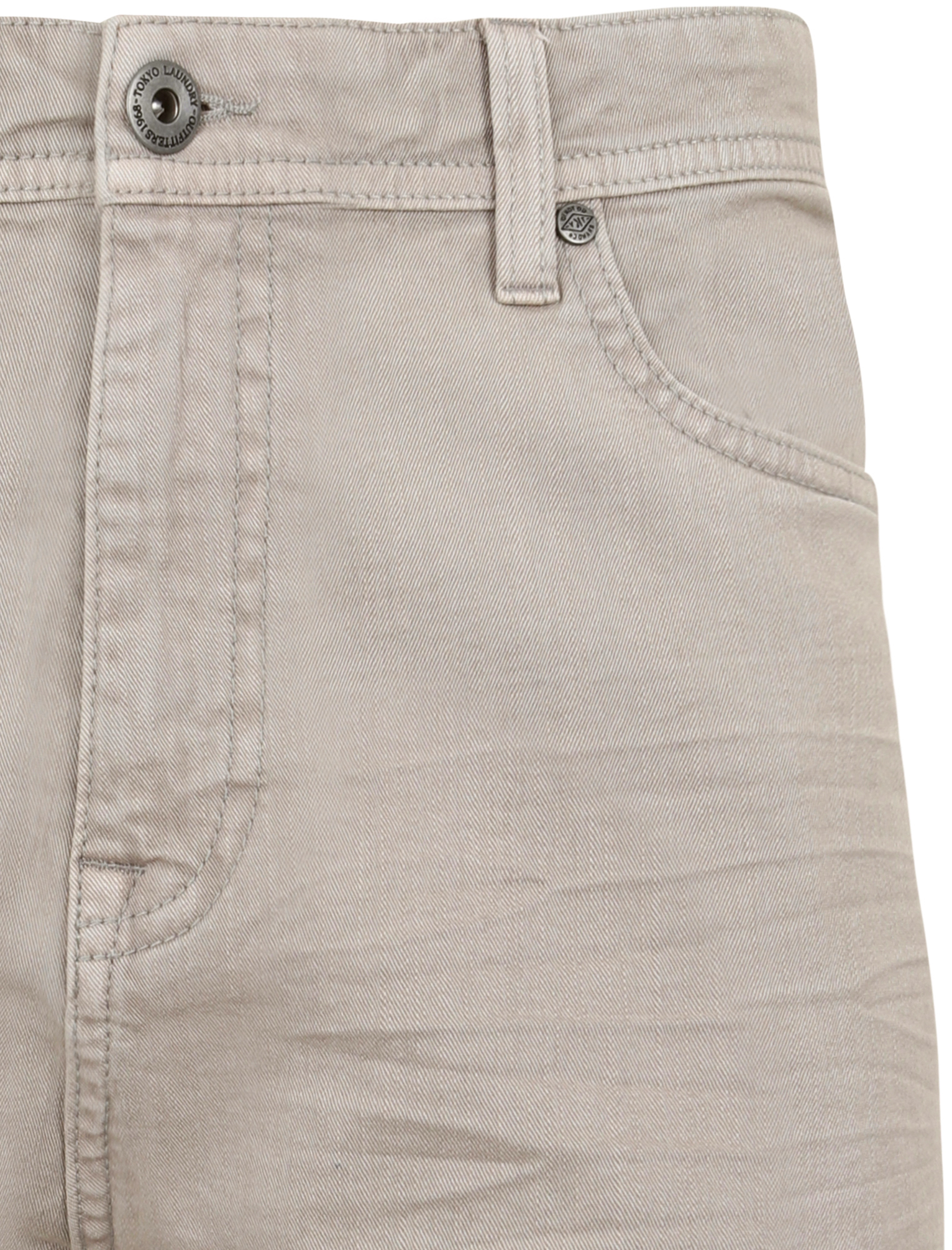 Tokyo Laundry Men/'s Lovelock Stretch Denim Shorts Chino Jean Regular Fit Summer