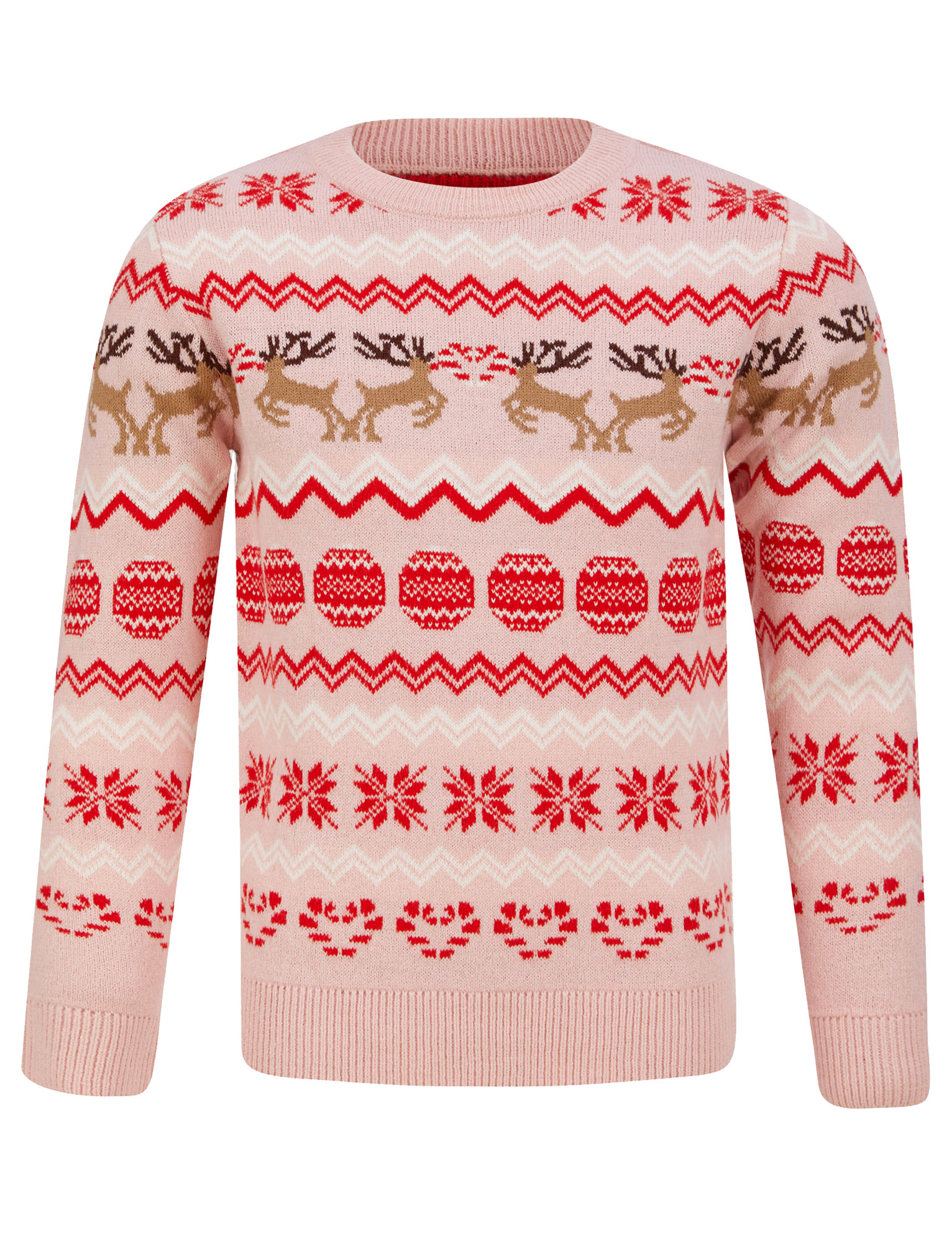 WO_ XMAS MENS CHRISTMAS SWEATER VINTAGE PULLOVER JUMPER SNOWFLAKE KNITTED TOP ST 