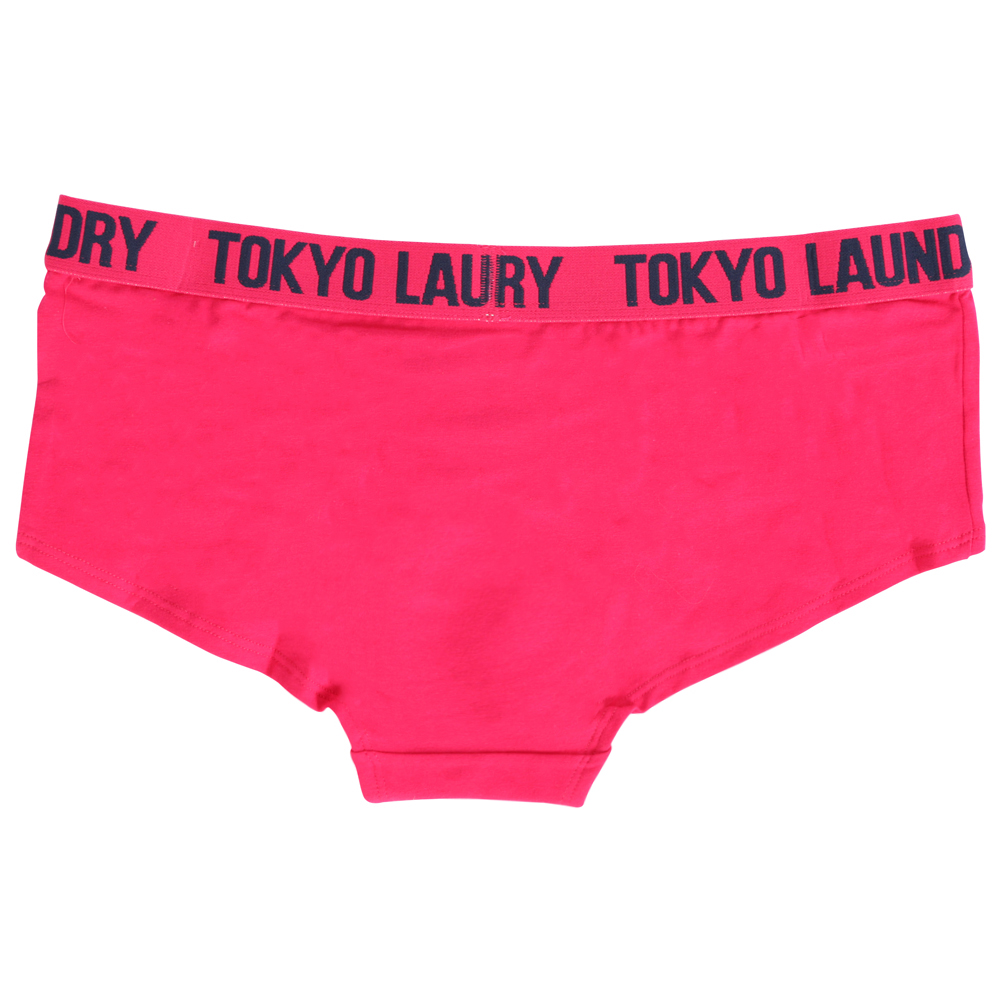 New Womens Tokyo Laundry 3-pack Underwear Assorted Print Short Briefs ...