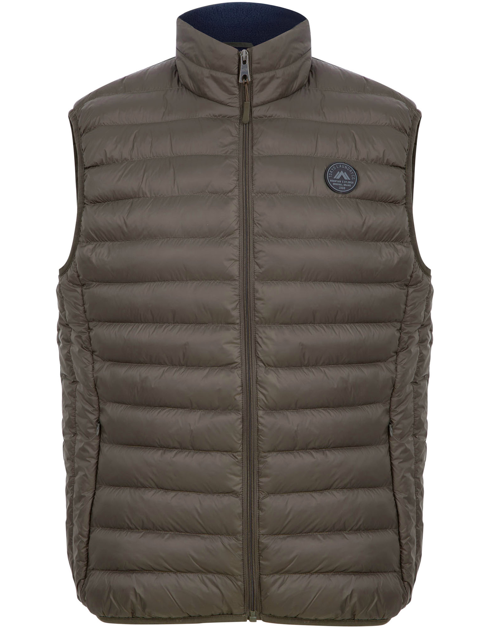 Tokyo Laundry Padded Gilet Mens Quilted Bodywarmer Puffer Zip Up ...