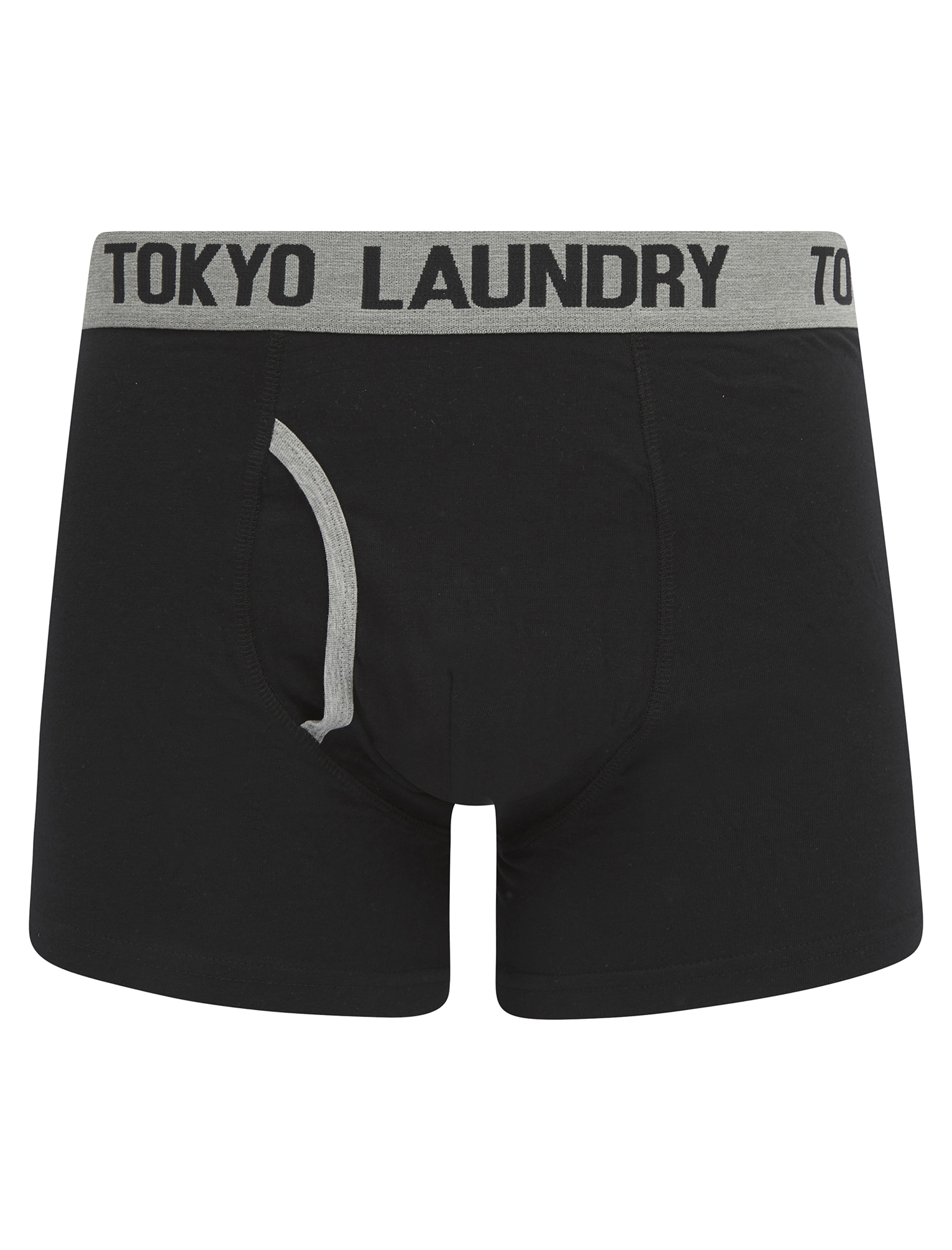 Tokyo Laundry Black Boxer Shorts Men's 2 Pack Stretch Cotton Underwear Boxers - Picture 13 of 16