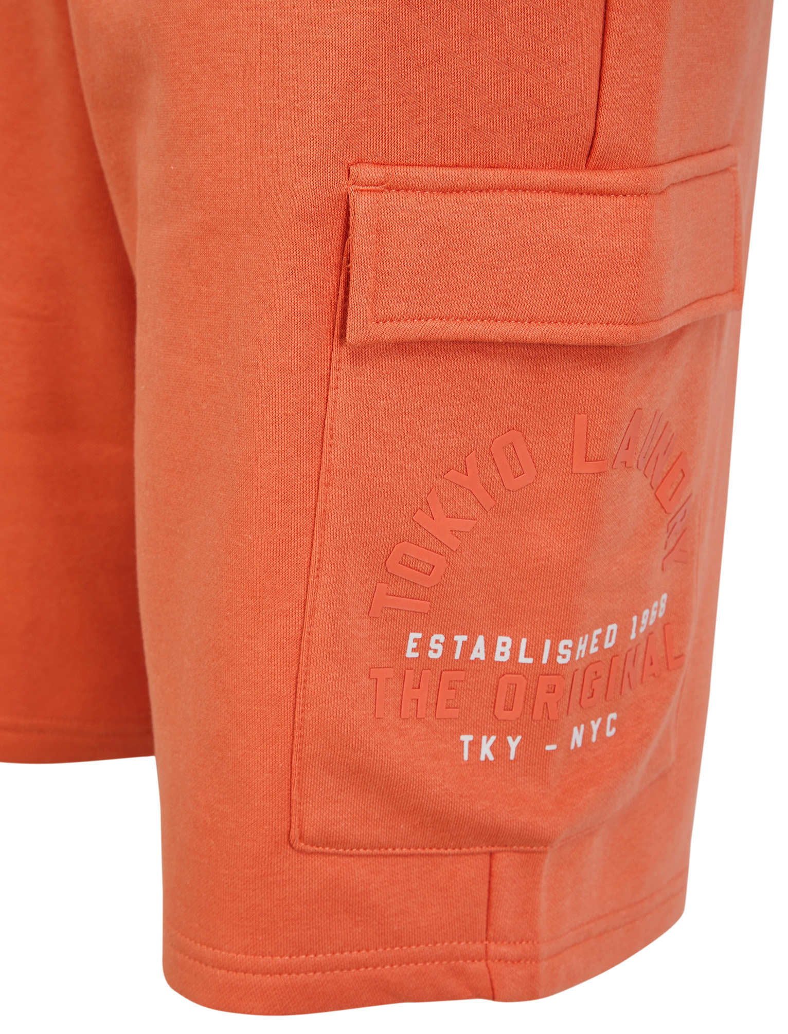 Tokyo Laundry Jogger Shorts Cargo Pockets Combat Elastic Waist Gym Sweat Casual - Picture 5 of 13