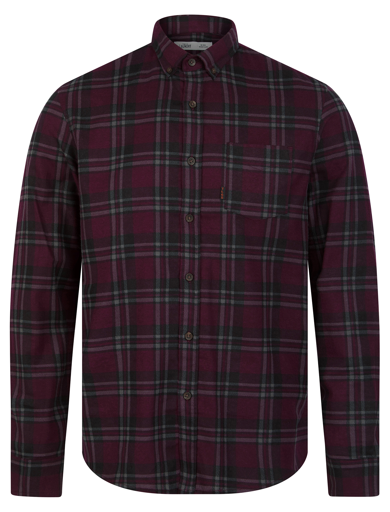 Tokyo Laundry Check Shirt 100% Cotton Flannel Lumberjack Thick Winter Checked - Picture 23 of 43