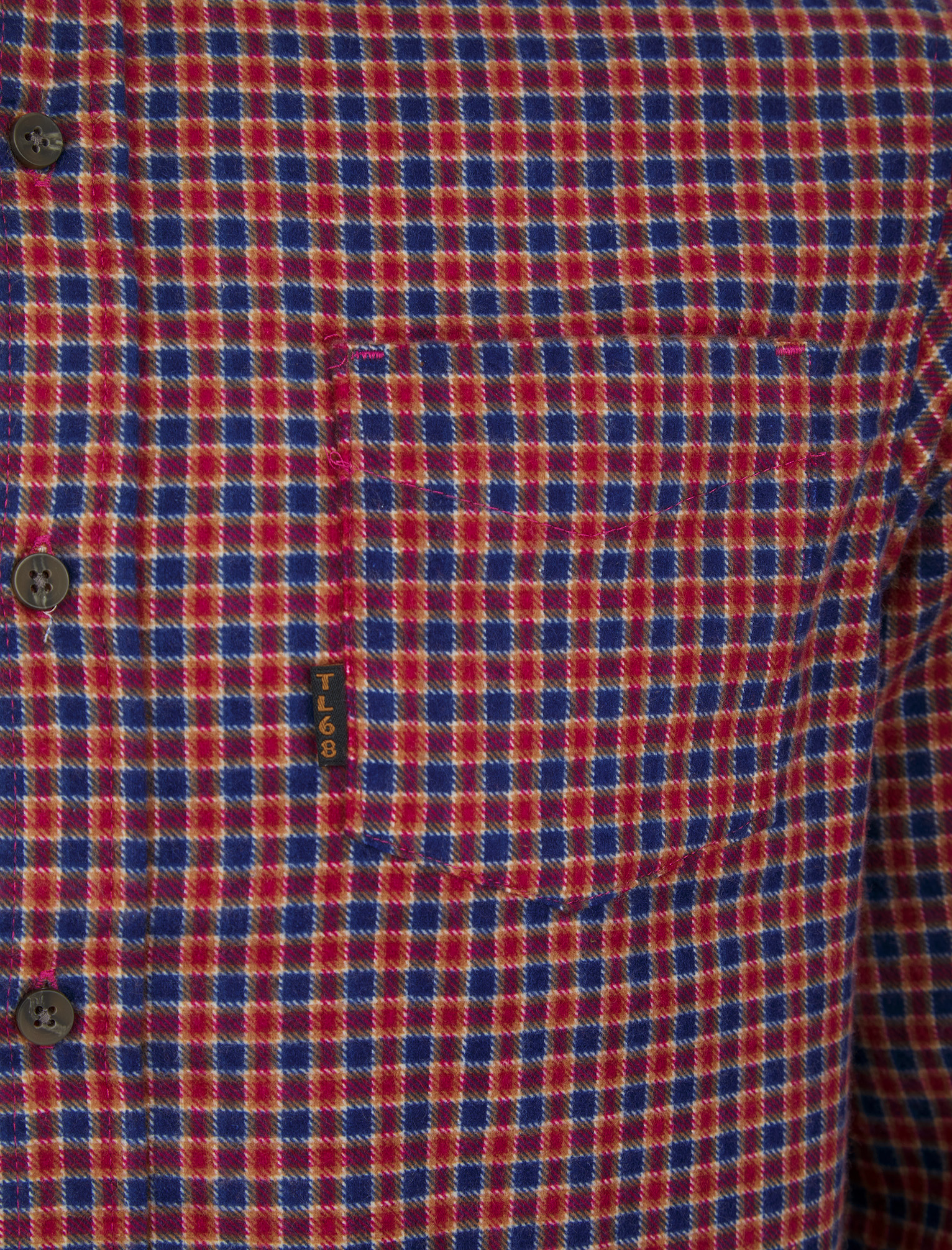 Tokyo Laundry Check Shirt 100% Cotton Flannel Lumberjack Thick Winter Checked - Picture 10 of 43