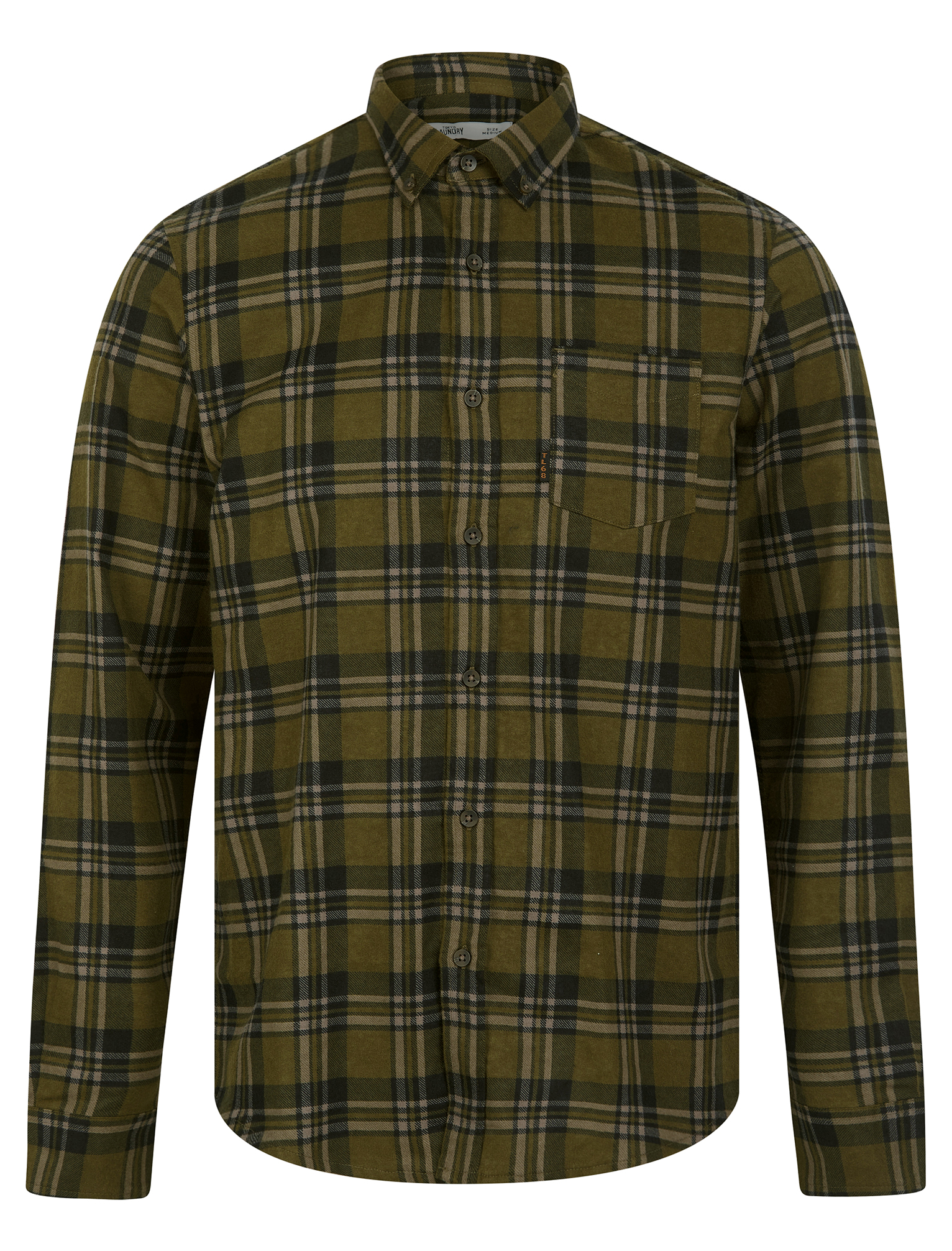 Tokyo Laundry Check Shirt 100% Cotton Flannel Lumberjack Thick Winter Checked - Picture 20 of 43