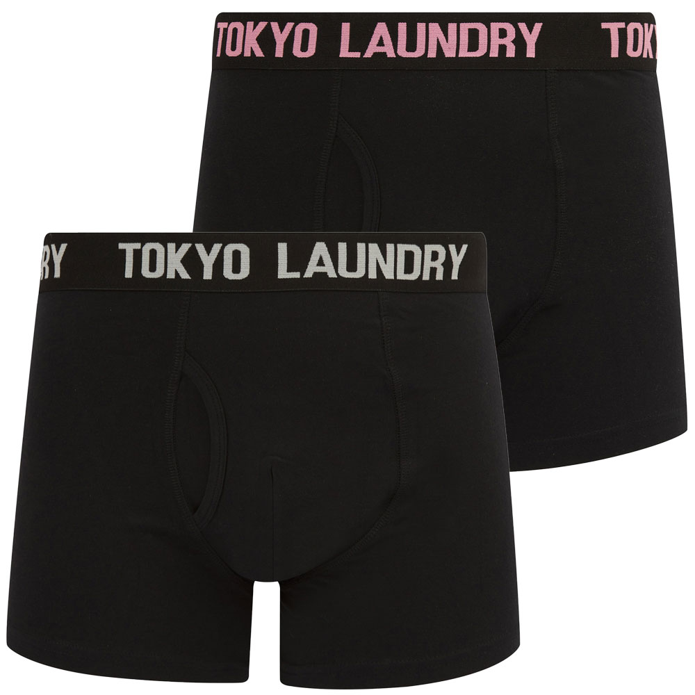 Tokyo Laundry Boxer Shorts Men's 2 Pack Stretch Cotton Boxers Underwear Elastic - Picture 7 of 16