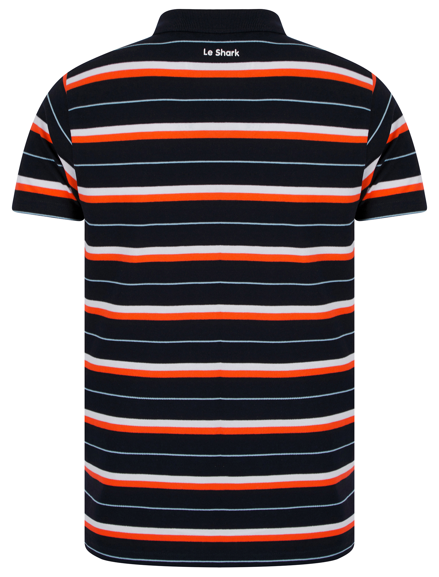 Le Shark Polo Shirt Men's Striped Cotton Pique Sportswear Casual T-Shirt Top Tee - Picture 18 of 37
