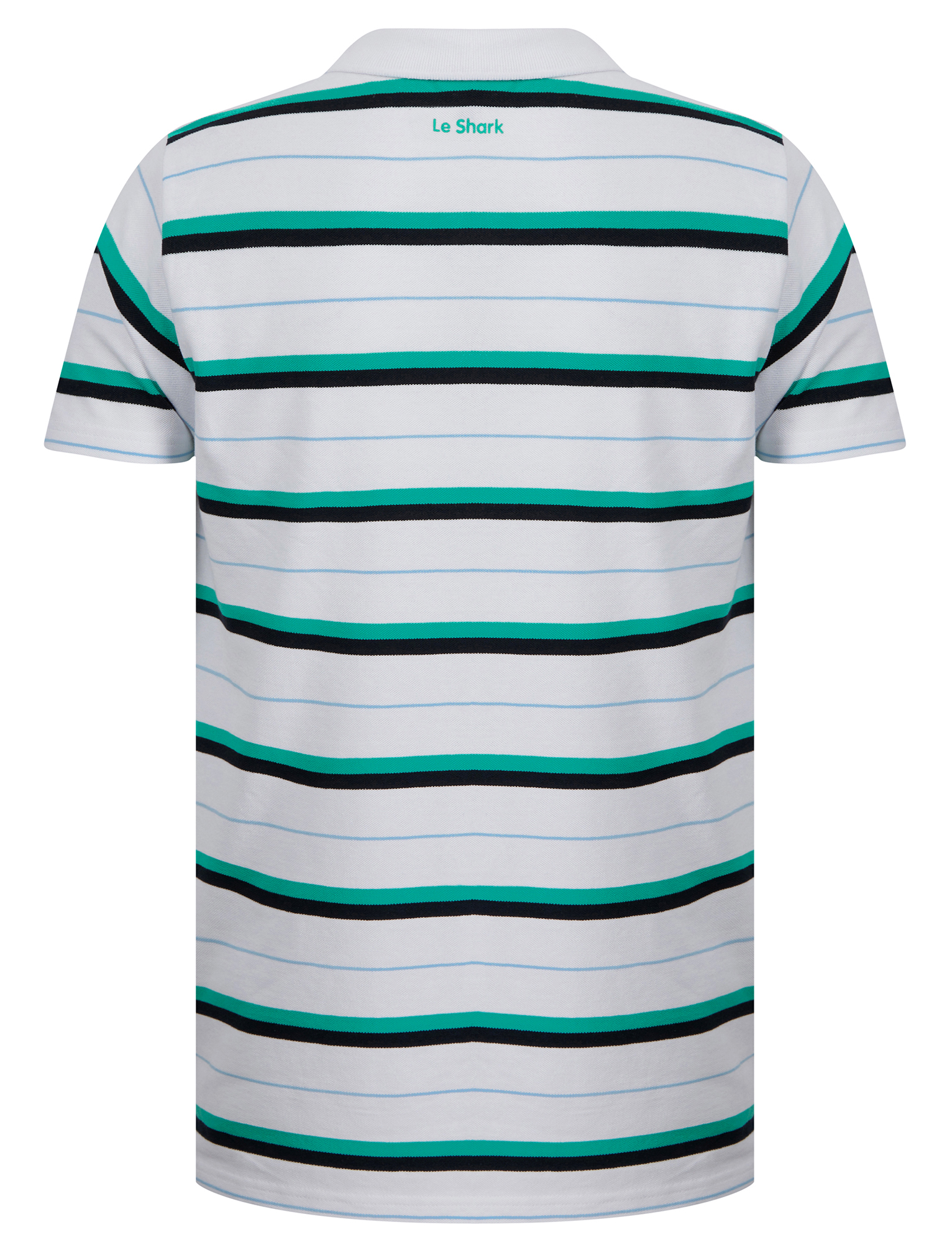 Le Shark Polo Shirt Men's Striped Cotton Pique Sportswear Casual T-Shirt Top Tee - Picture 12 of 37