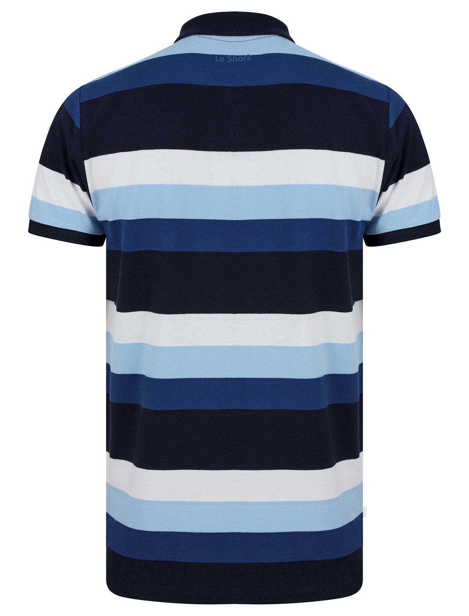 Le Shark Polo Shirt Men's Striped Cotton Pique Sportswear Casual T-Shirt Top Tee - Picture 27 of 37