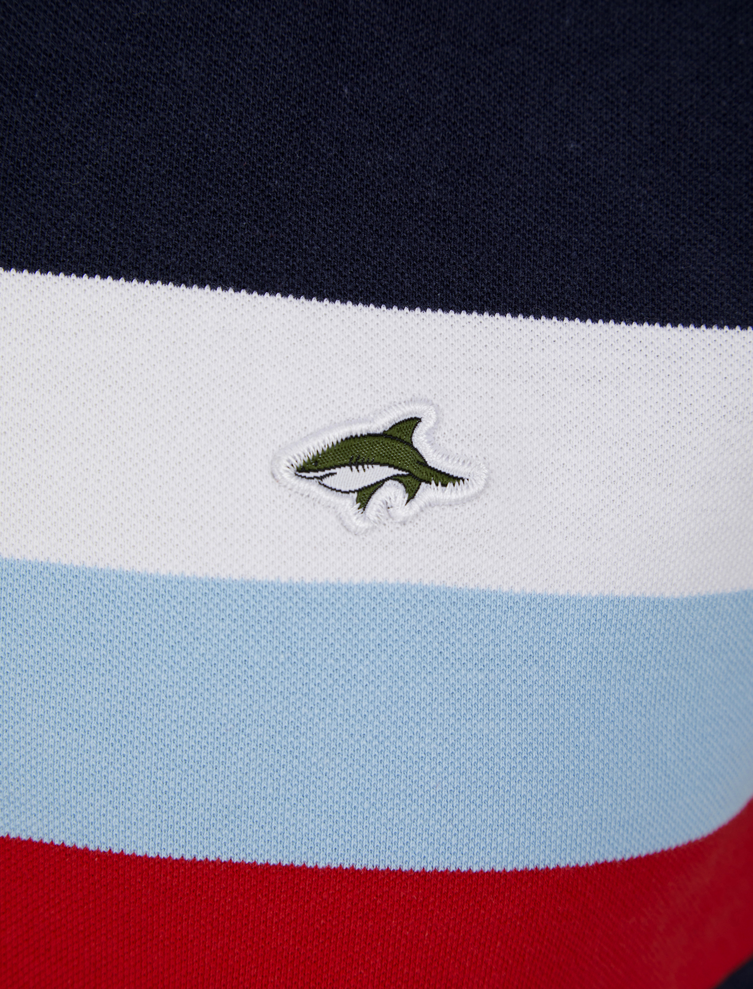 Le Shark Polo Shirt Men's Striped Cotton Pique Sportswear Casual T-Shirt Top Tee - Picture 22 of 37