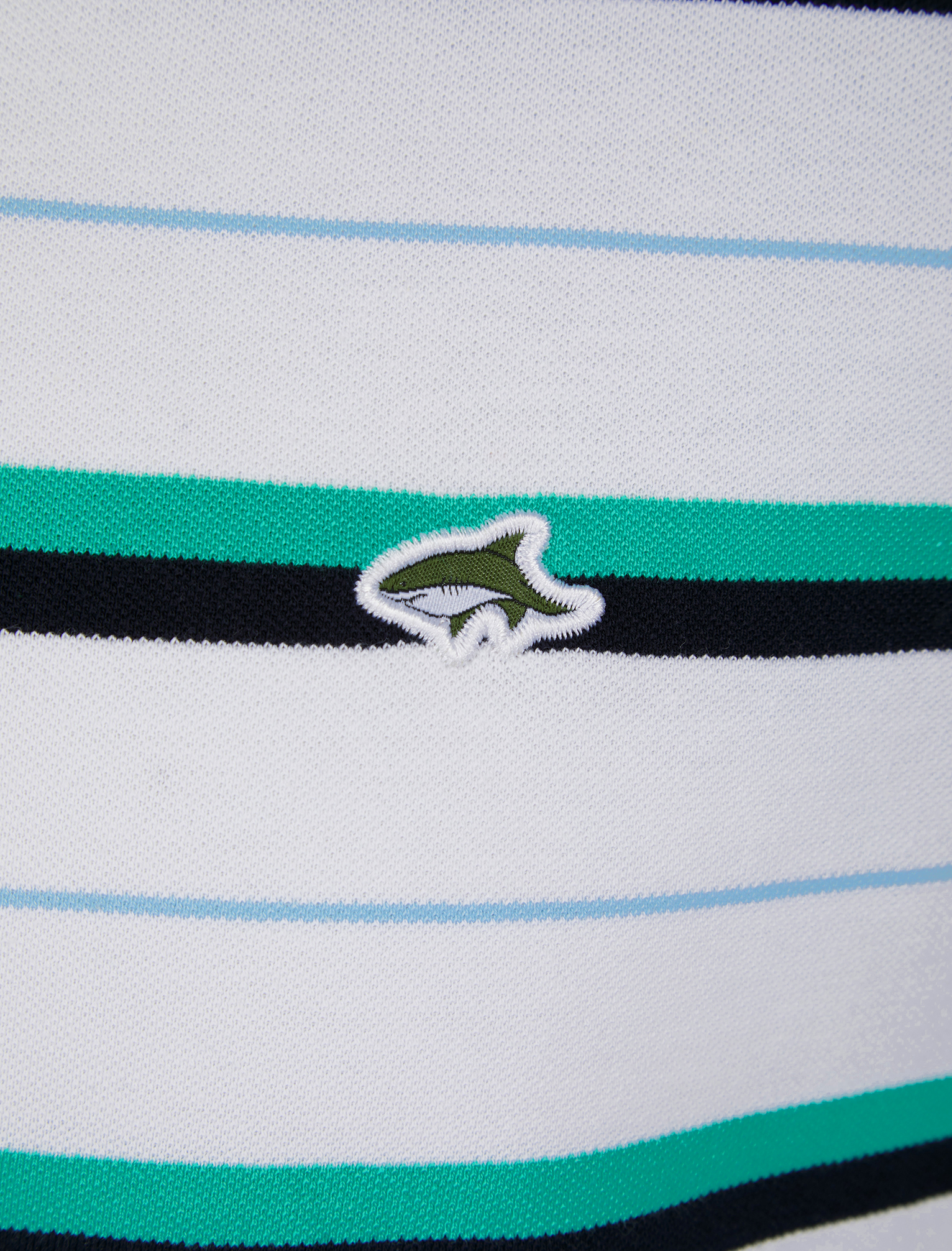 Le Shark Polo Shirt Men's Striped Cotton Pique Sportswear Casual T-Shirt Top Tee - Picture 13 of 37