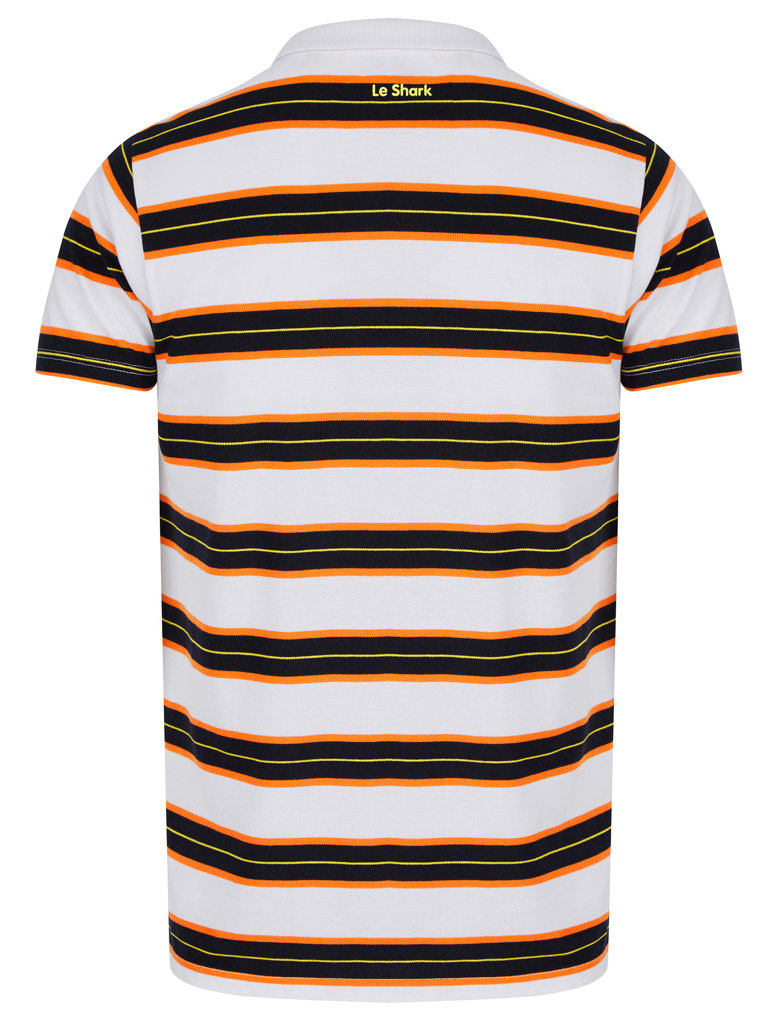 Le Shark Polo Shirt Men's Striped Cotton Pique Sportswear Casual T-Shirt Top Tee - Picture 9 of 37