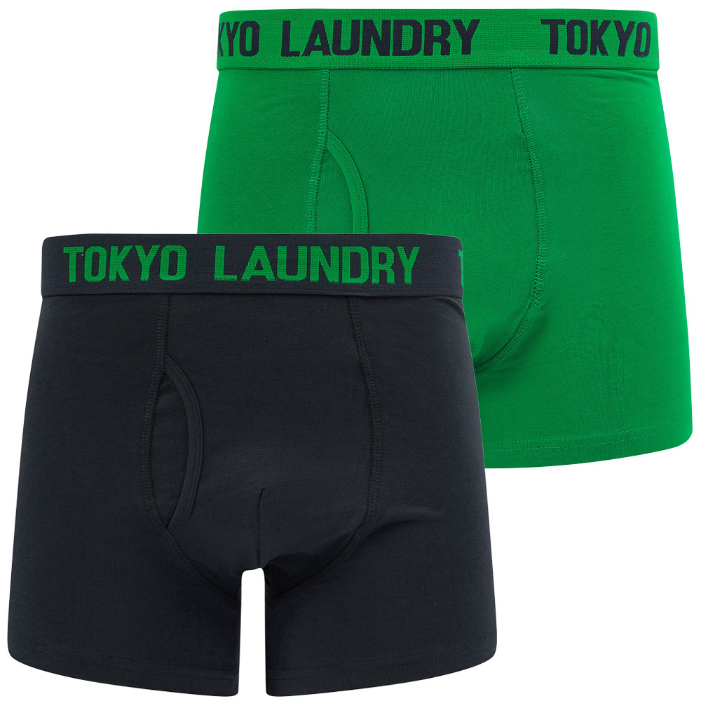 Tokyo Laundry Boxer Shorts Men's 2 Pack Stretch Cotton Underwear Boxers Elastic - Picture 7 of 16