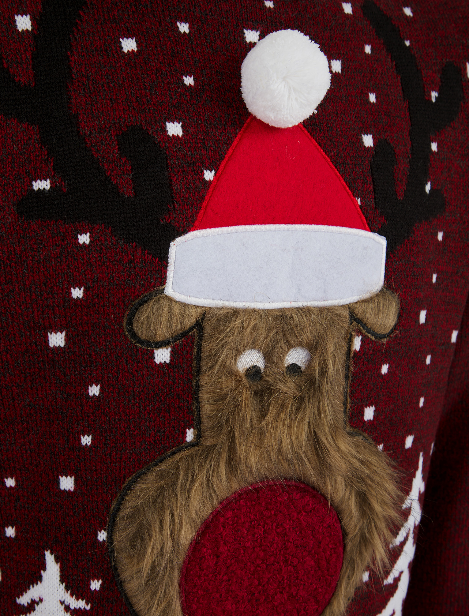 Christmas Jumper Mens Knitted Funny Novelty Xmas Sweater Top Santa Reindeer Beer - Picture 13 of 55