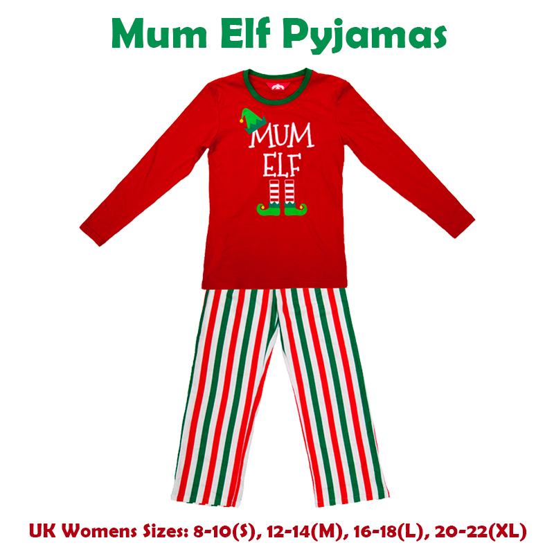 red elf pyjamas