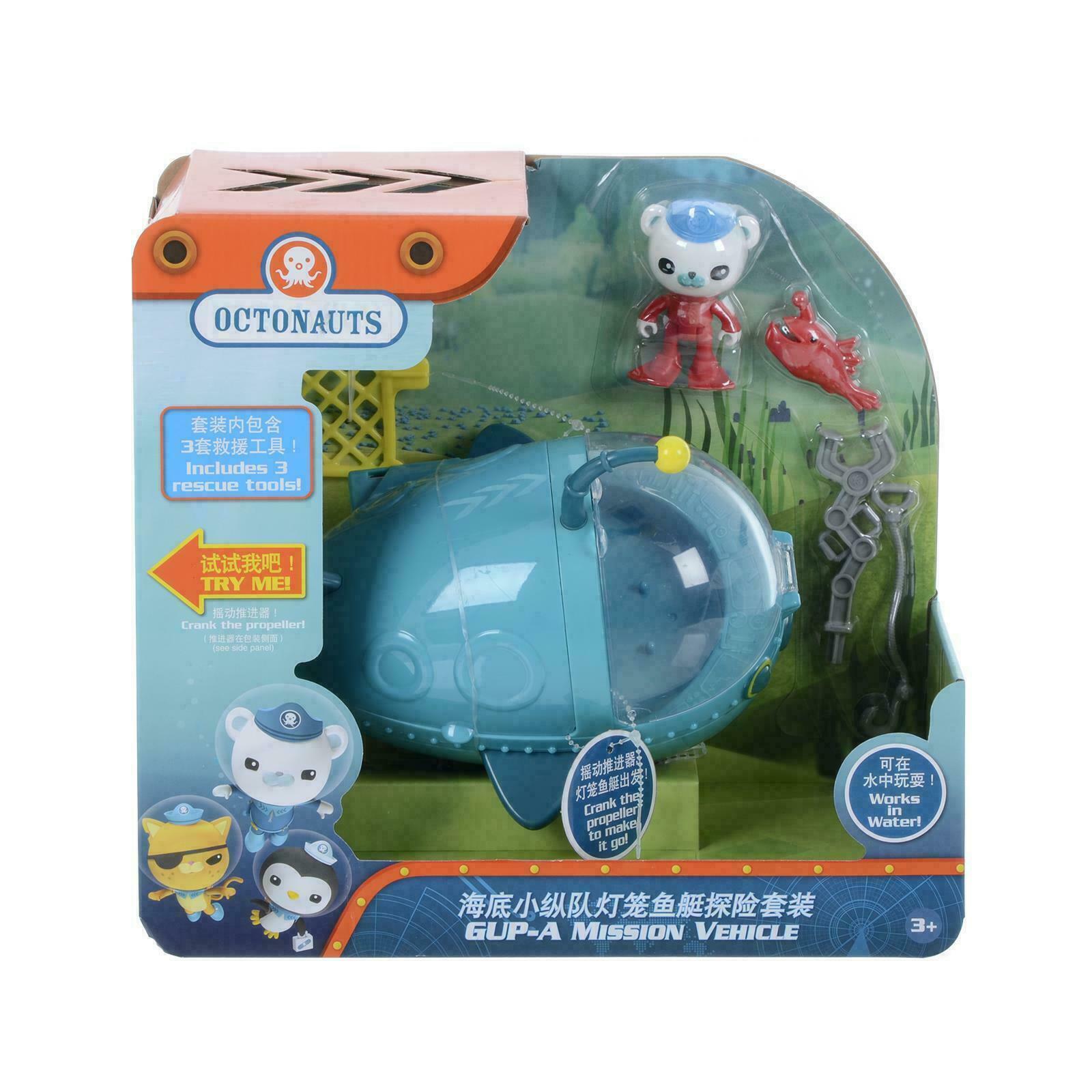 Octonauts Gup-A Mission Vehicle Playset With Action Figure & Rescue ...