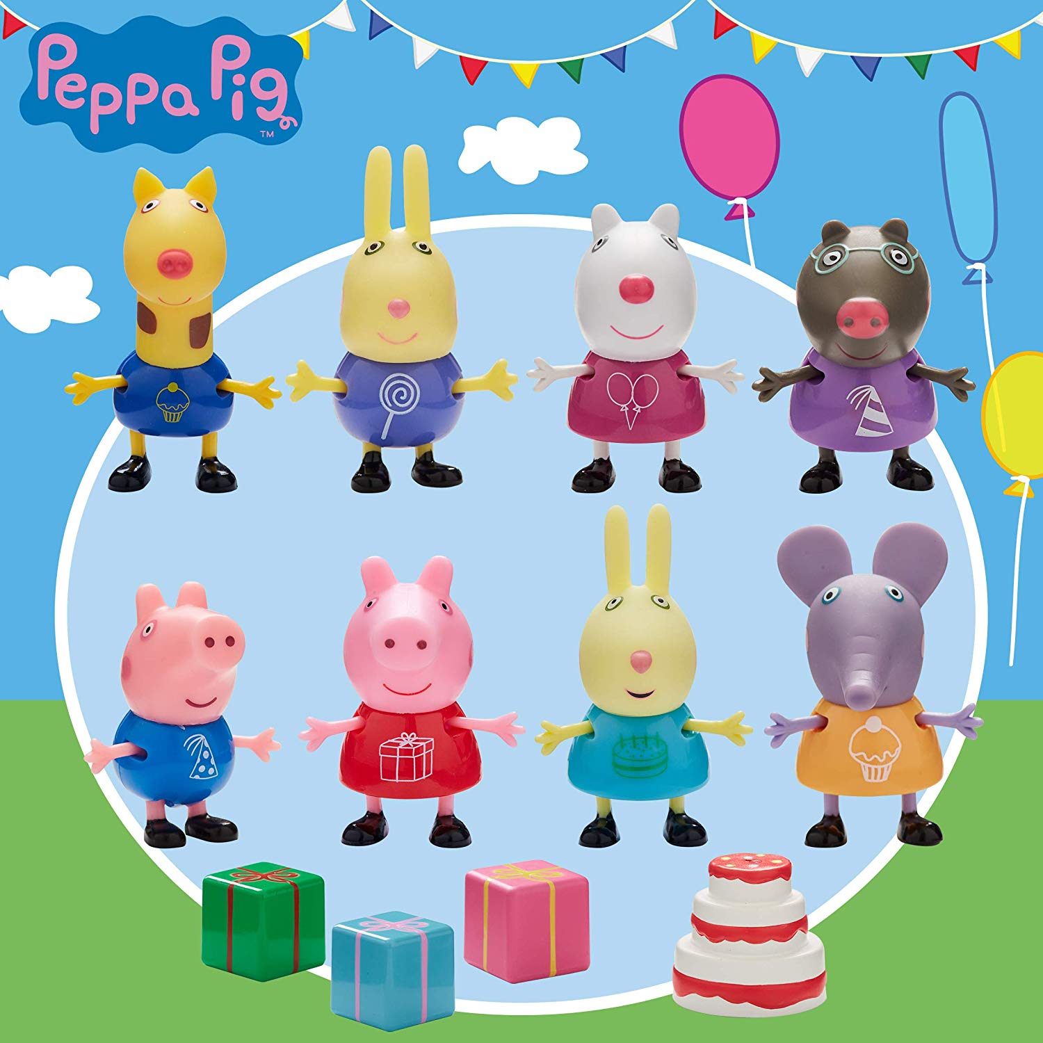 peppa pig doll set