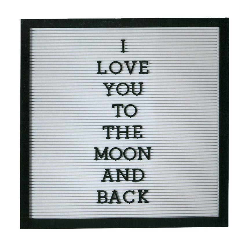 Create Your Own Message Board Personalised Display 188 ...