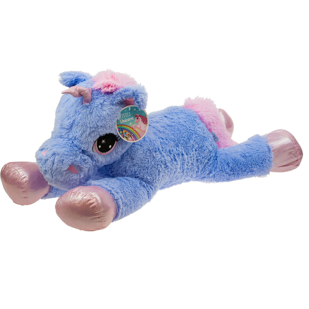 Large Giant Unicorn Plush Huggable Super Soft Toy 80cm 31in Pink Blue/Lilac NEW eBay