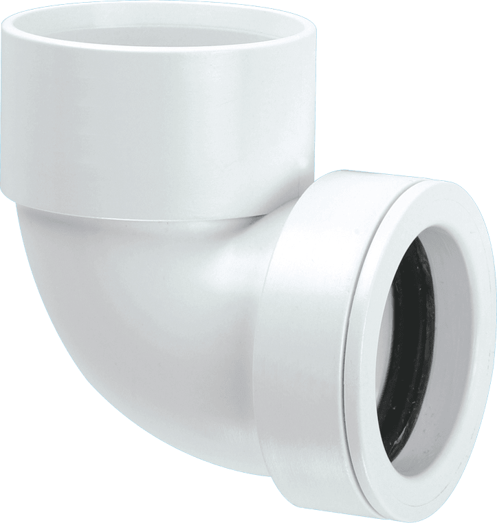 McAlpine Solvent Pushfit Continental 90degree Elbow 1.25'' x 32mm MS4-32SOLVENT