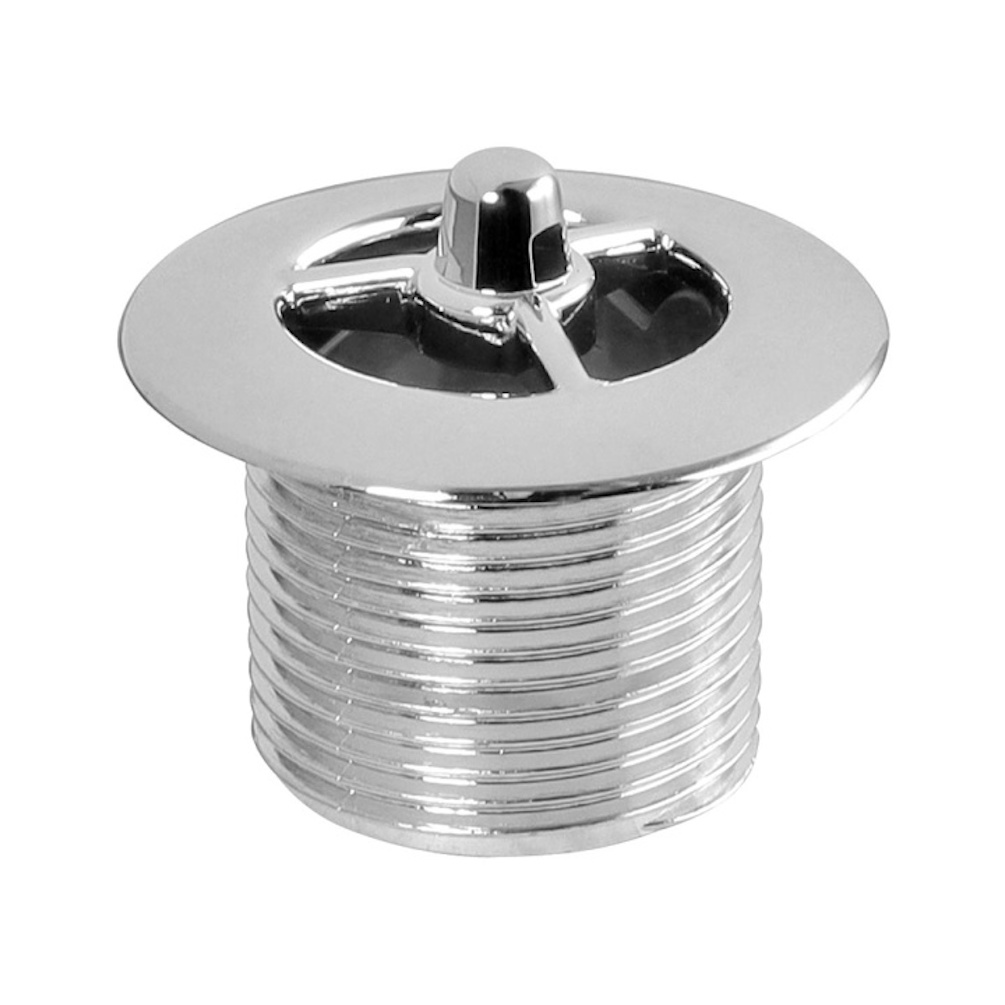 McAlpine S/GRID-25CB-CP Chrome Plated Sink Overflow Grid Cover