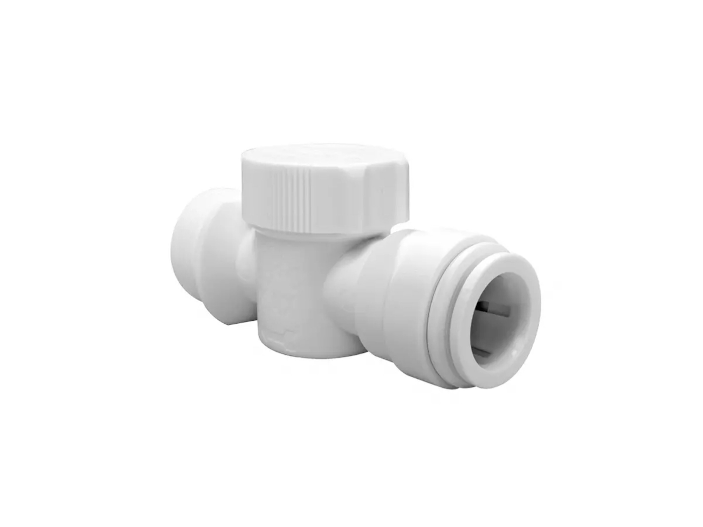 John Guest Speedfit Push Fit Shut Off Tap 15mm (Pack of 4) - Quick Install