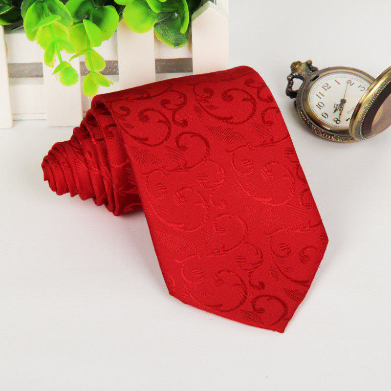 Premium Satin Plain Stripe Necktie Classic Wedding Formal Men's Tie 8CM Wide - Picture 12 of 30