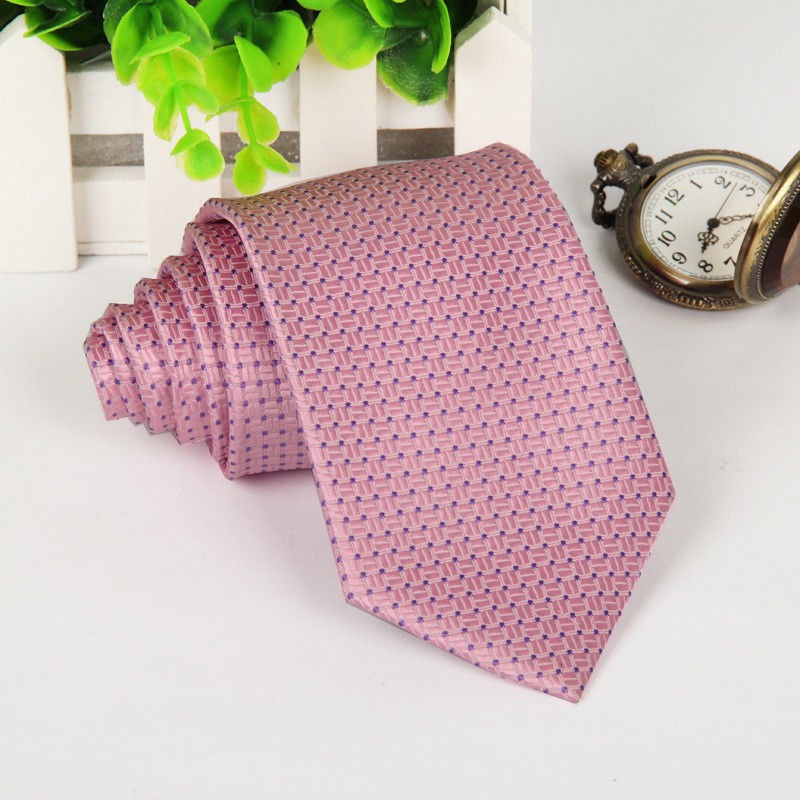 Premium Satin Plain Stripe Necktie Classic Wedding Formal Men's Tie 8CM Wide - Picture 13 of 30