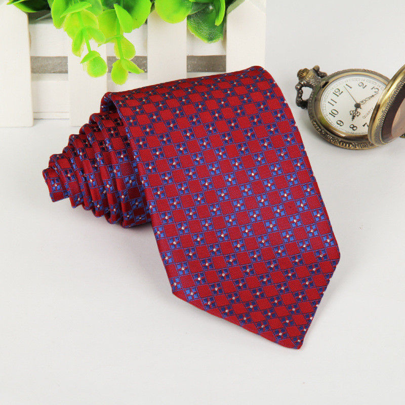 Premium Satin Plain Stripe Necktie Classic Wedding Formal Men's Tie 8CM Wide - Picture 10 of 30