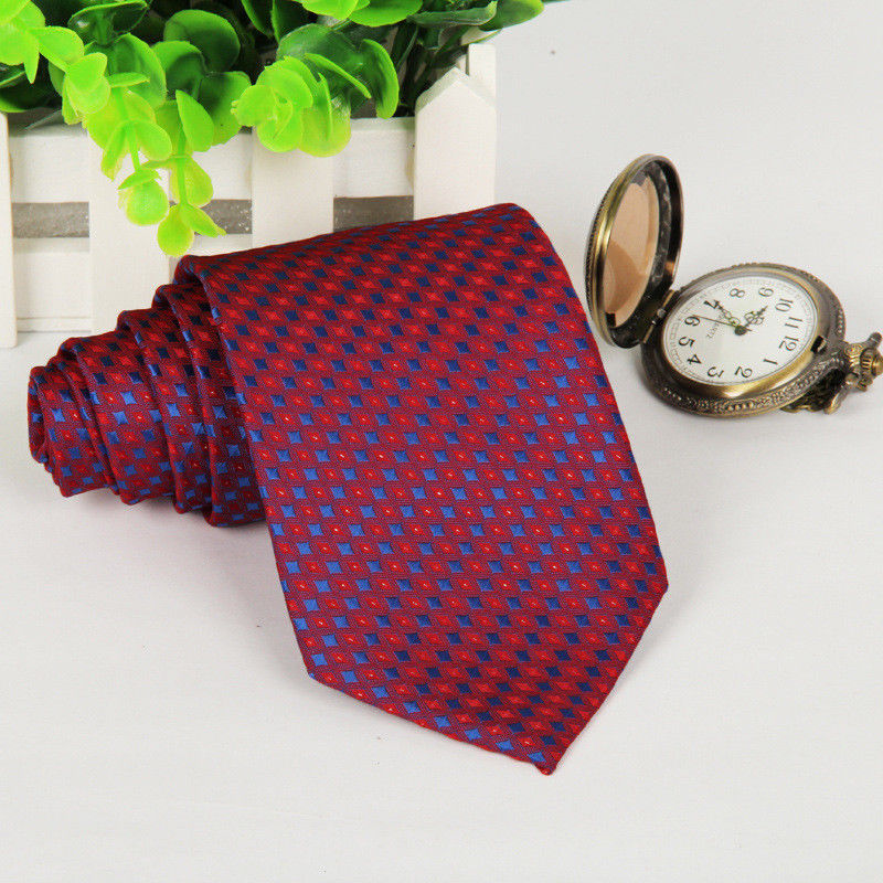 Premium Satin Plain Stripe Necktie Classic Wedding Formal Men's Tie 8CM Wide - Picture 16 of 30
