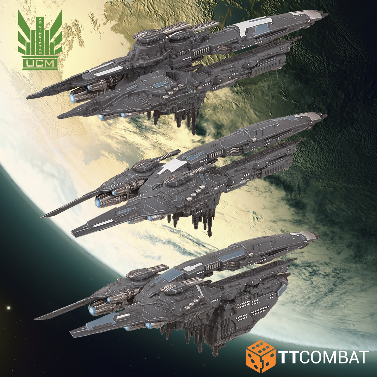 Dropfleet Commander Nuevo en caja UCM Core Ships - Imagen 6 de 6