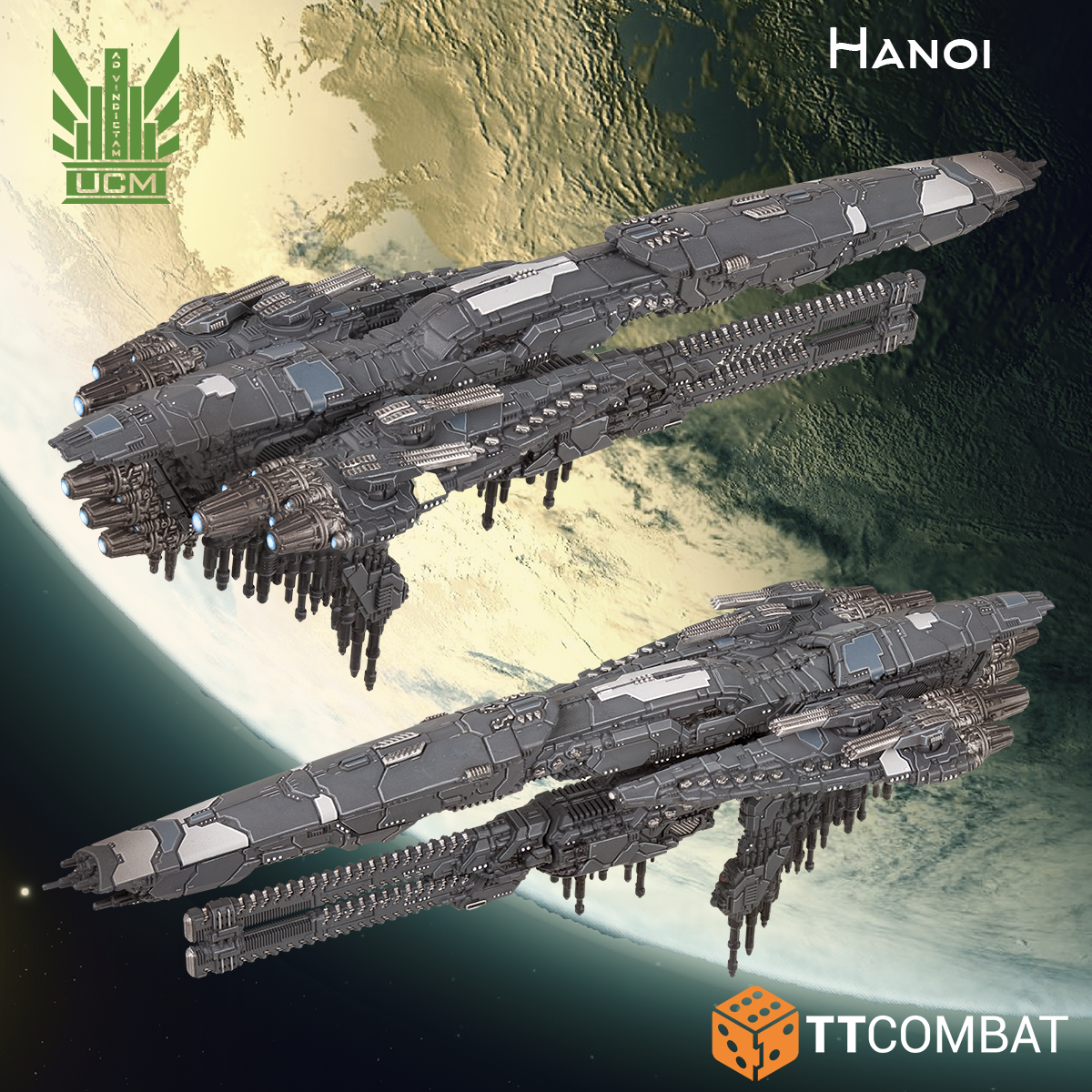 Dropfleet Commander BNIB UCM Battleship - Picture 6 of 10
