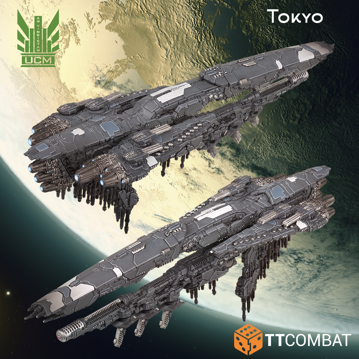 Dropfleet Commander BNIB UCM Battleship - Picture 9 of 10