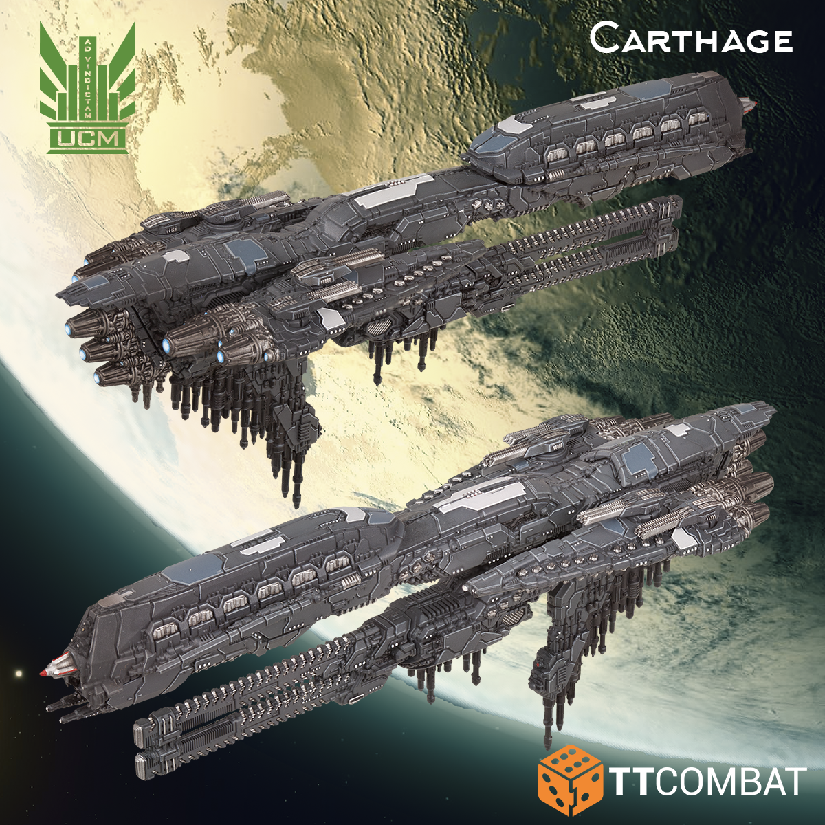 Dropfleet Commander BNIB UCM Battleship - Picture 4 of 10