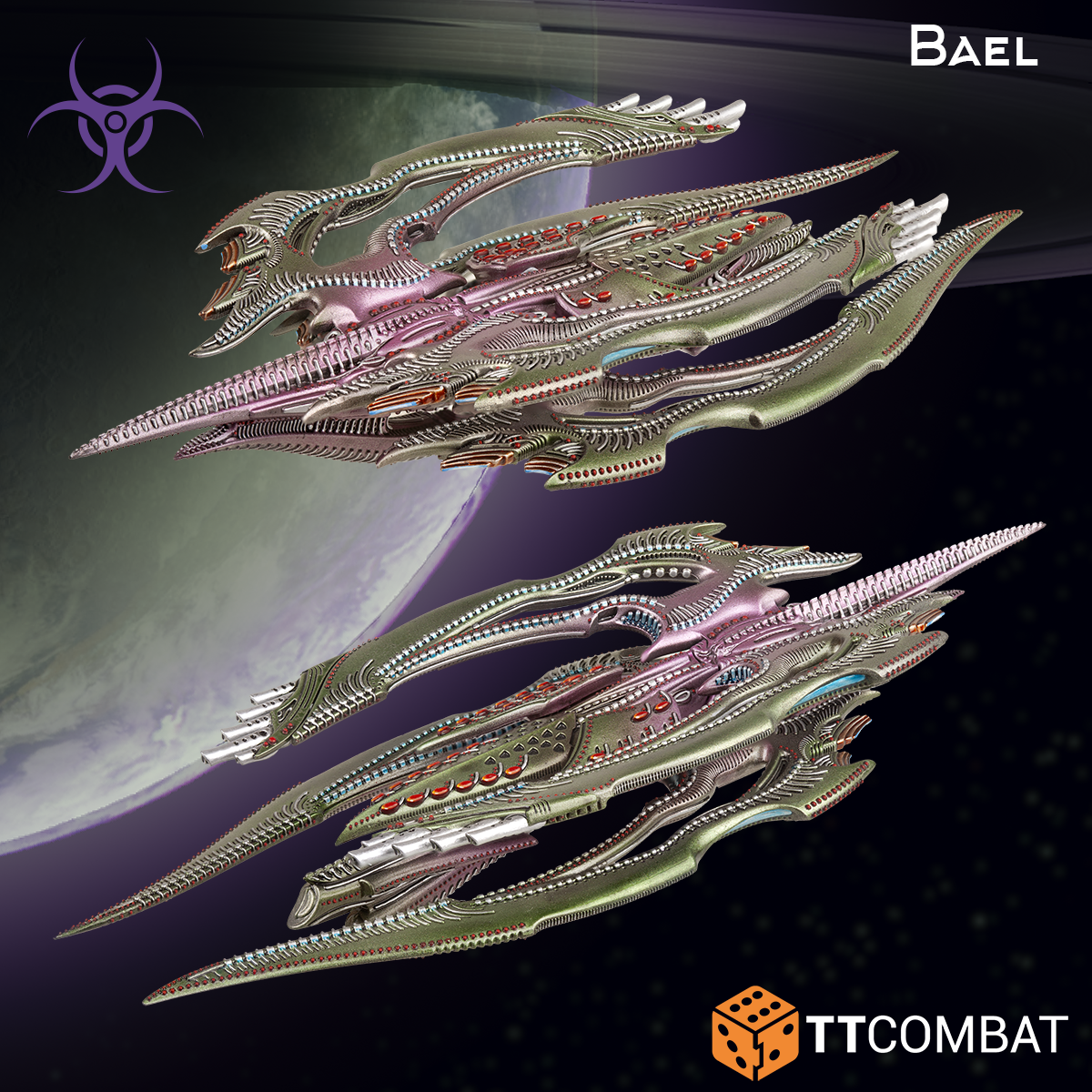 Dropfleet Commander BNIB Scourge Plastic Battleship