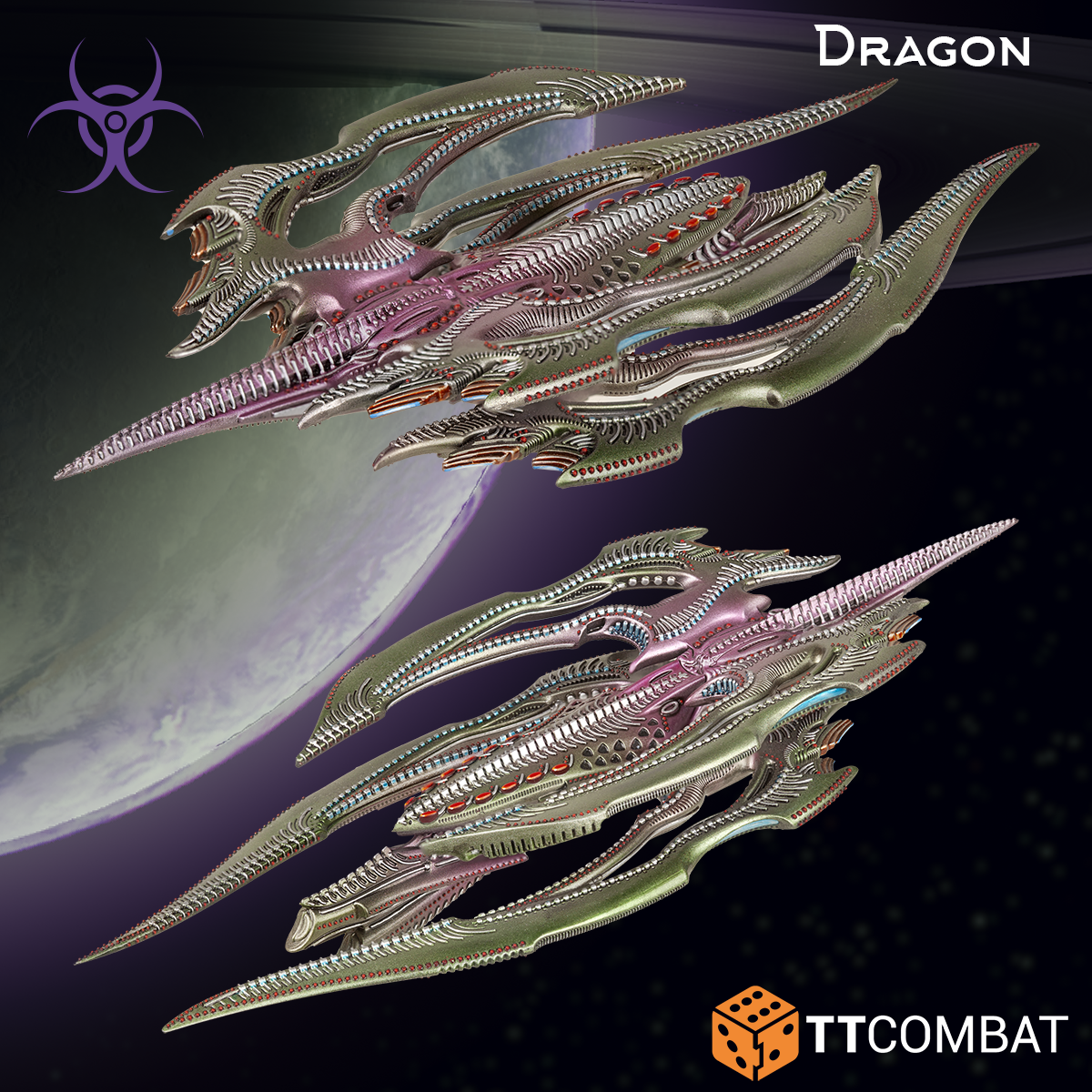 Dropfleet Commander BNIB Scourge Plastic Battleship