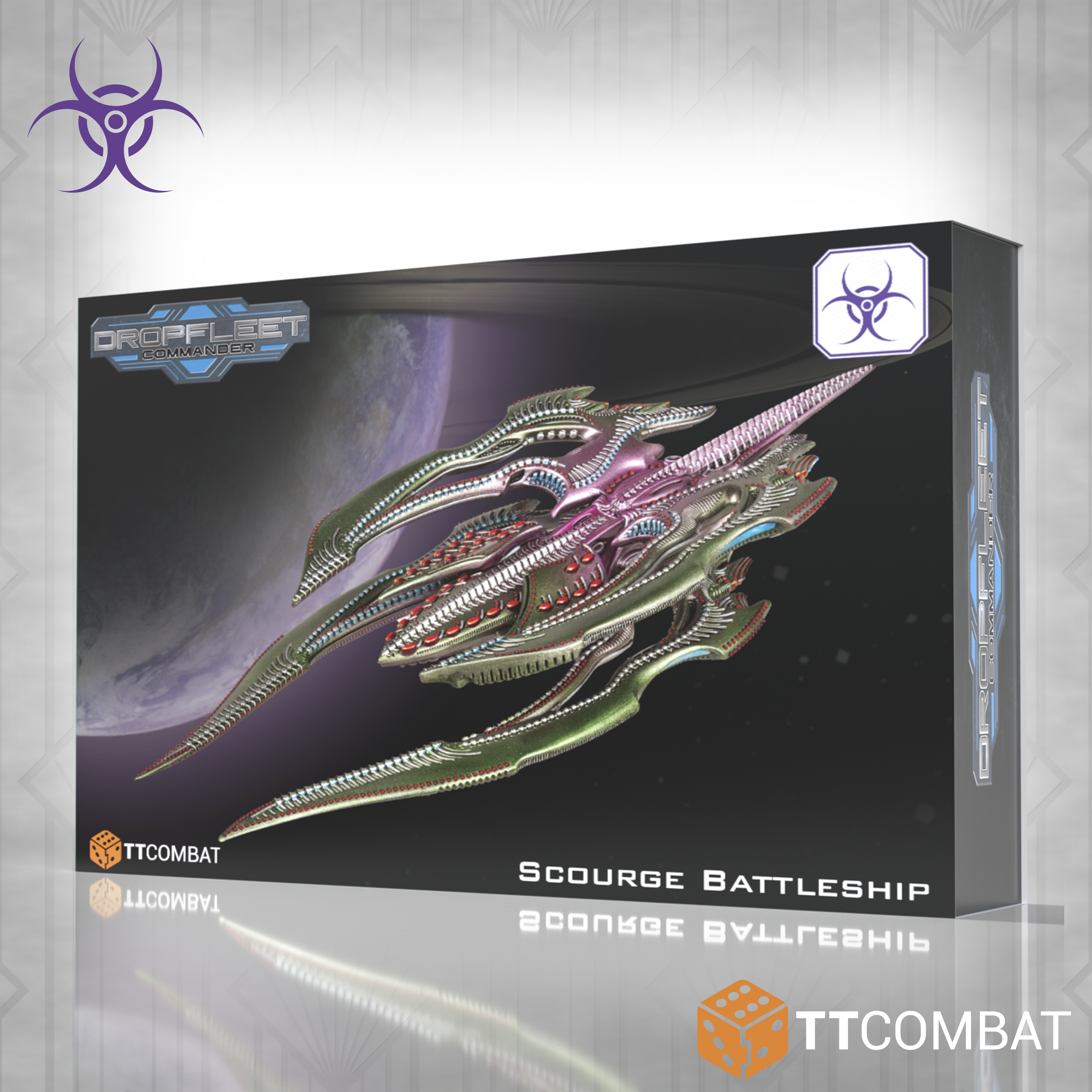 Dropfleet Commander BNIB Scourge Plastic Battleship