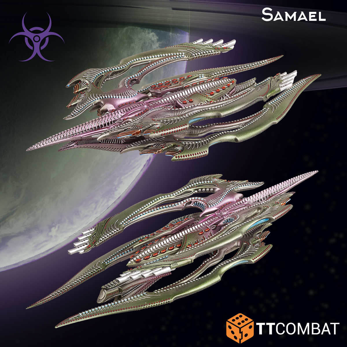Dropfleet Commander BNIB Scourge Plastic Battleship