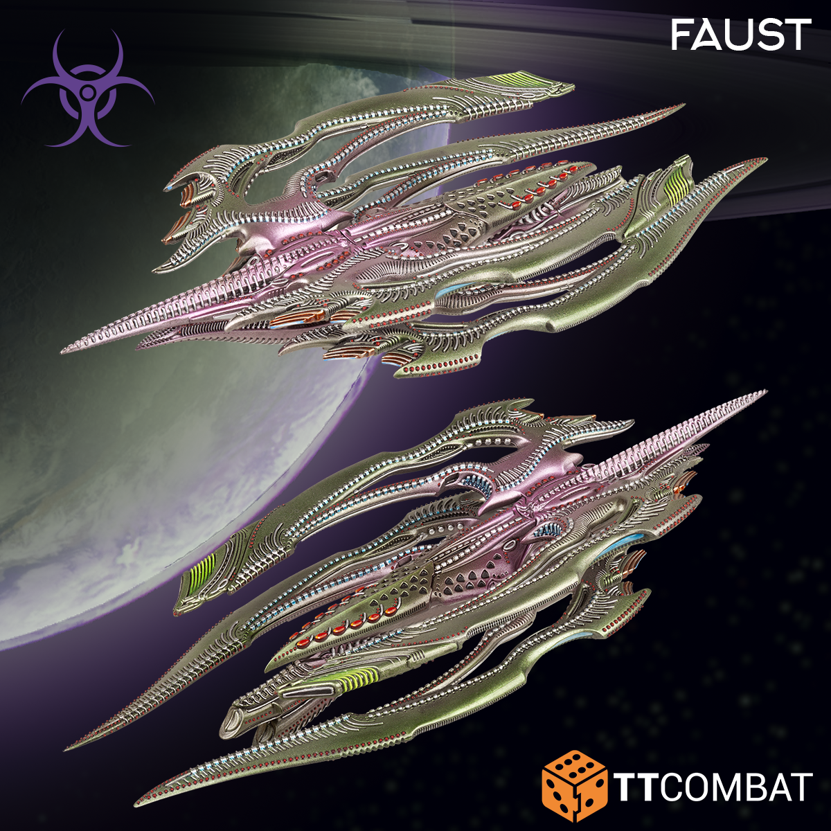 Dropfleet Commander BNIB Scourge Plastic Battleship